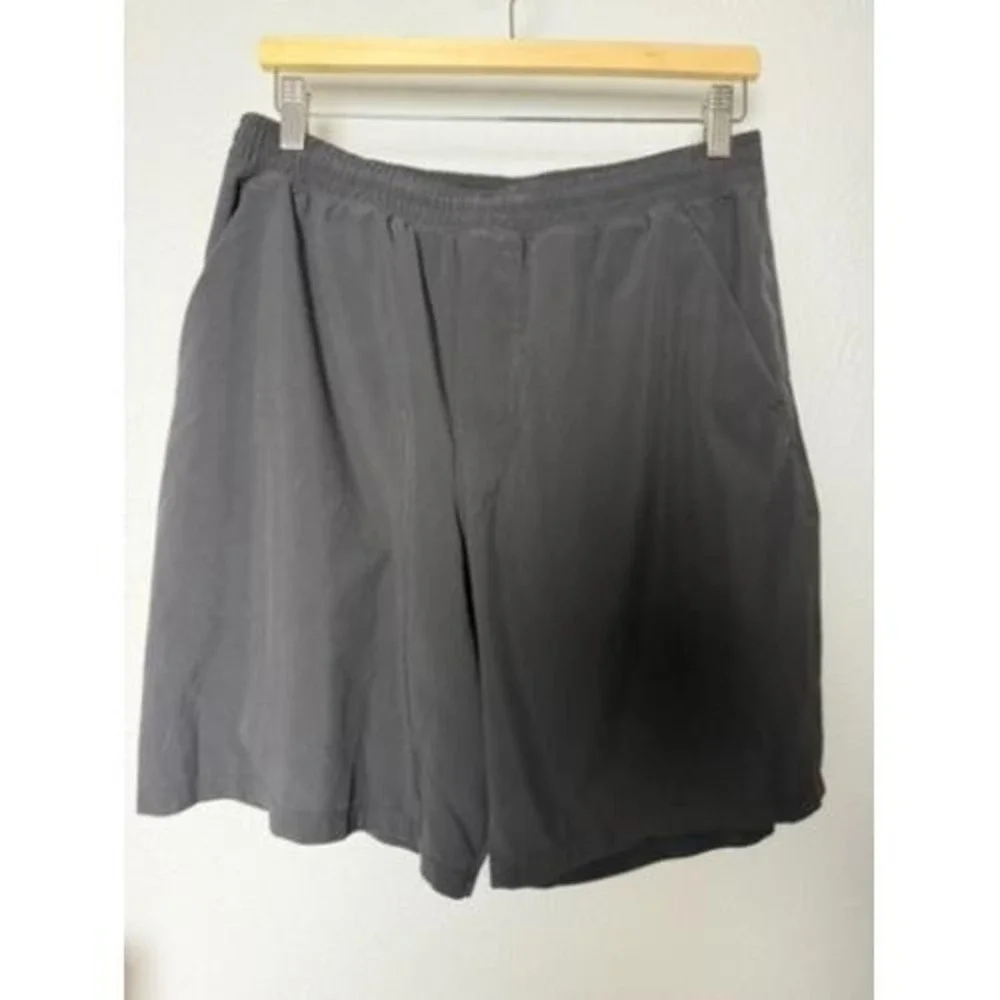 Lululemon‎ Womens Black Running Shorts Athletic Gym Training Size 8 Run Athletic